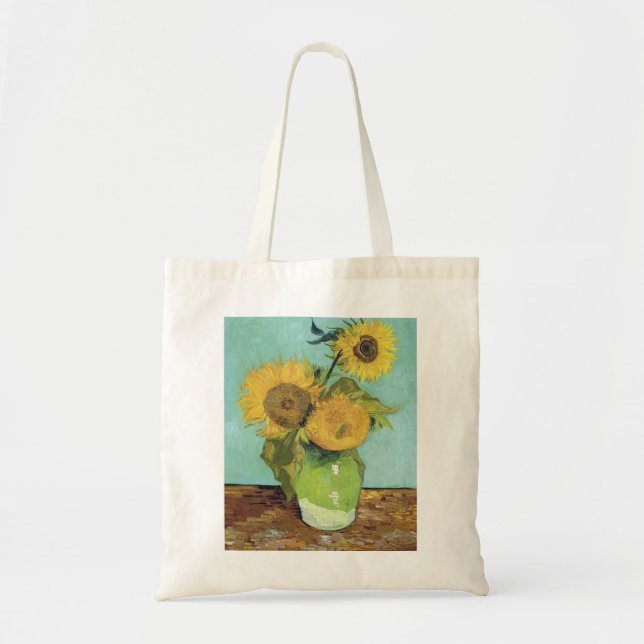 Vincent Van Gogh - Solblommor Tygkasse (Framsidan)
