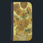 Vincent Van Gogh | solrosor, 1888 Galaxy S4 Plånbok<br><div class="desc">Avbilda samlingen numrerar:  BAL970 solrosor,  1888 (olja på kanfas). Gogh 1853-90) olja för Vincent skåpbil (på kanfas. Medborgaregalleri,  London,  UK.  1888</div>