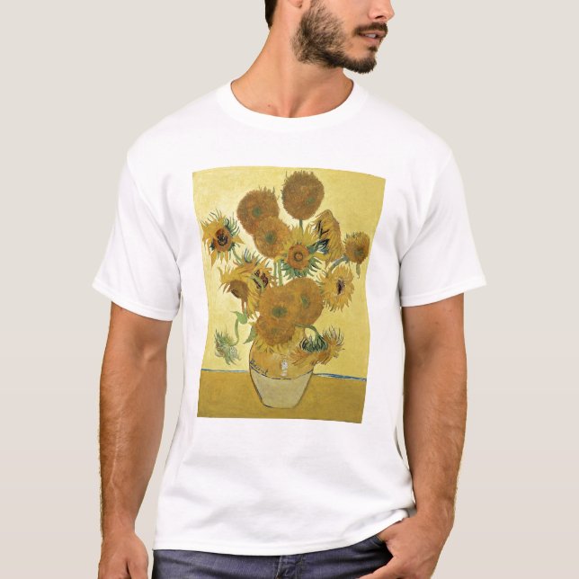 Vincent Van Gogh | solrosor, 1888 T Shirt (Framsida)