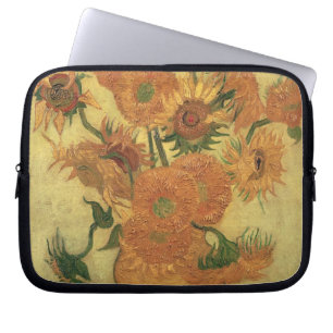 Vincent Van Gogh solrosor, 1889 Laptop Fodral