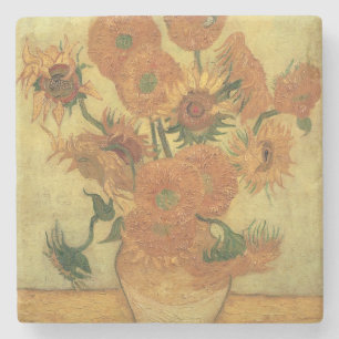 Vincent Van Gogh solrosor, 1889 Underlägg Sten