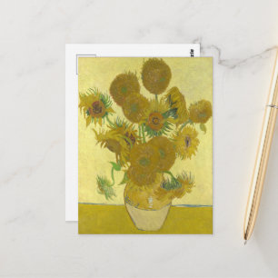 Vincent Van Gogh - Solrosor, Fjärde versionen Vykort
