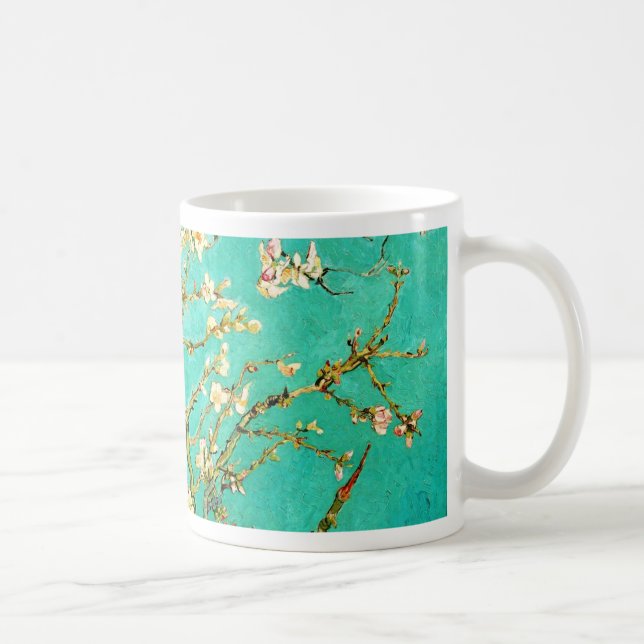Vincent Van Gogh som blomstrar mandelträd Kaffemugg (Höger)