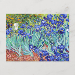 Vincent Van Gogh som målar Irisar Helg Vykort