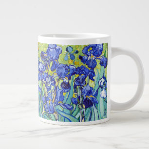 Vincent Van Gogh som målar Irisar Jumbo Mugg