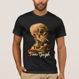 Vincent Van Gogh som röker skallen T Shirt