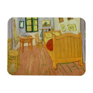 Vincent Van Gogh sovrummet, 1888 Magnet
