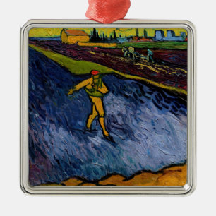 Vincent van Gogh - Sower: Arles utkjolar Julgransprydnad Metall