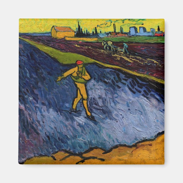 Vincent van Gogh - Sower: Arles utkjolar Magnet (Framsidan)