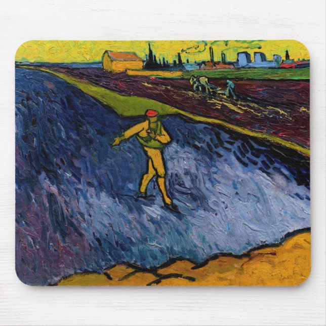 Vincent van Gogh - Sower: Arles utkjolar Musmatta (Framsidan)
