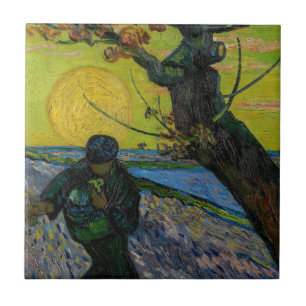 Vincent van Gogh - Sower Kakelplatta