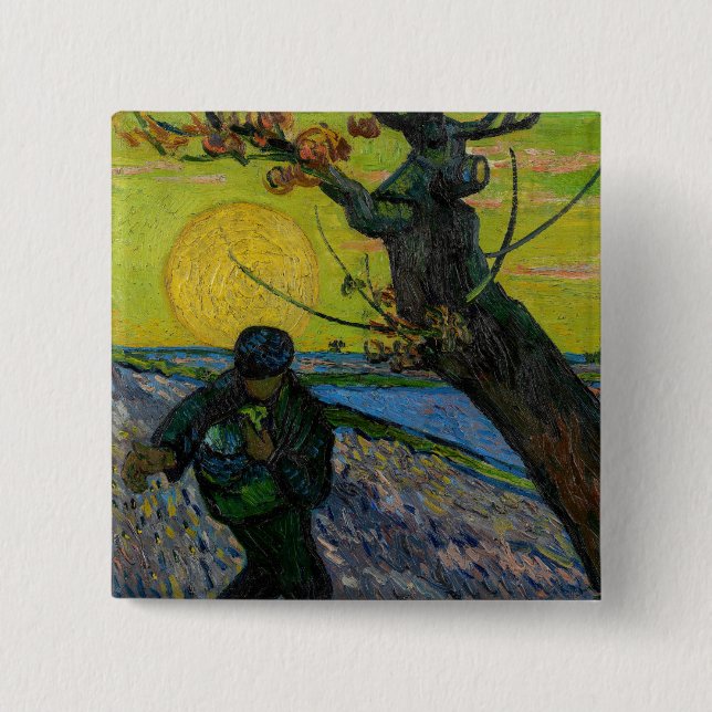 Vincent van Gogh - Sower Knapp (Framsida)