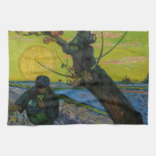 Vincent van Gogh - Sower Kökshandduk