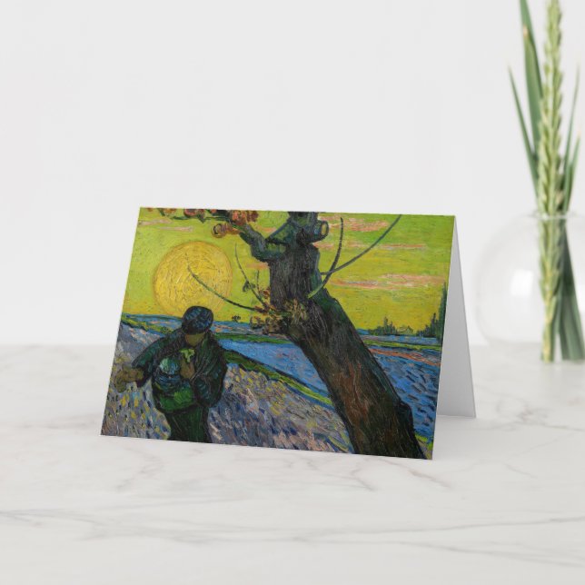 Vincent van Gogh - Sower Kort (Framsida)