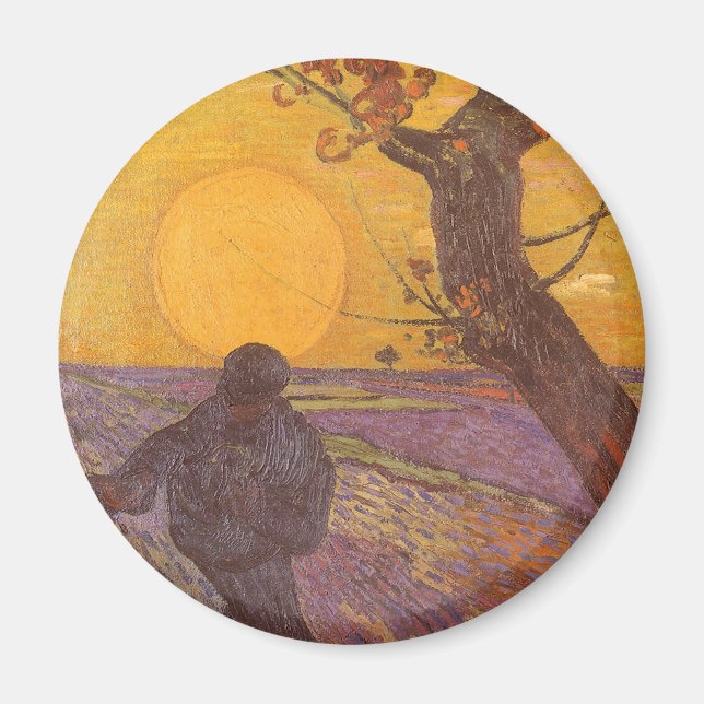 Vincent van Gogh - Sower Magnet (Framsidan)