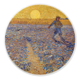 Vincent van Gogh - Sower med Setting Sol Knopp