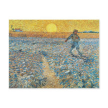 Vincent Van Gogh, Sower Painting Art