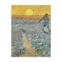 Vincent Van Gogh, Sower Painting Art