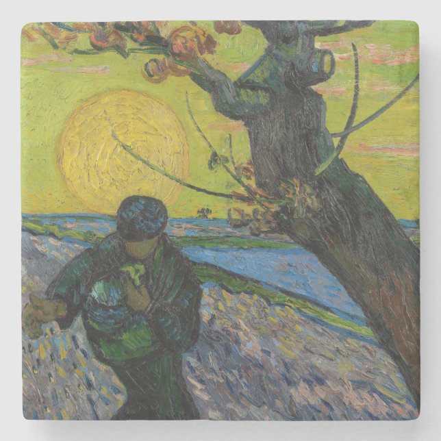 Vincent van Gogh - Sower Stenunderlägg (Framsidan)