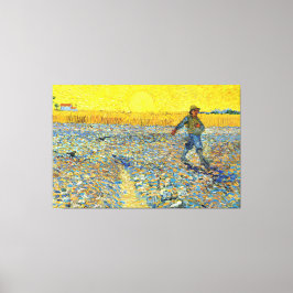 Vincent van Gogh - Sower vid Sunset Canvastryck