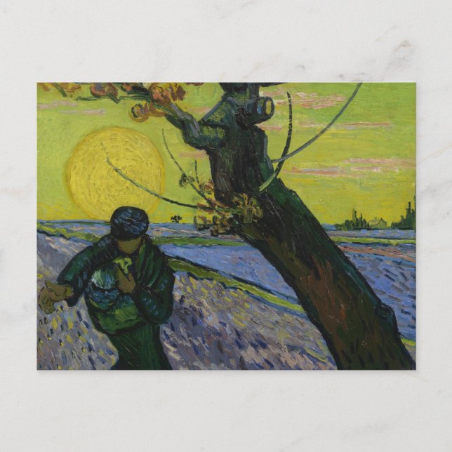 Vincent van Gogh - Sower Vykort (Framsida)