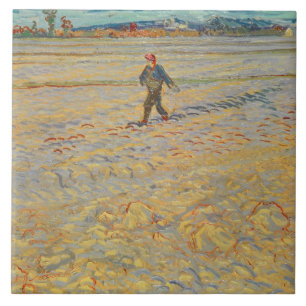 Vincent Van Gogh soweren, 1888 Kakelplatta