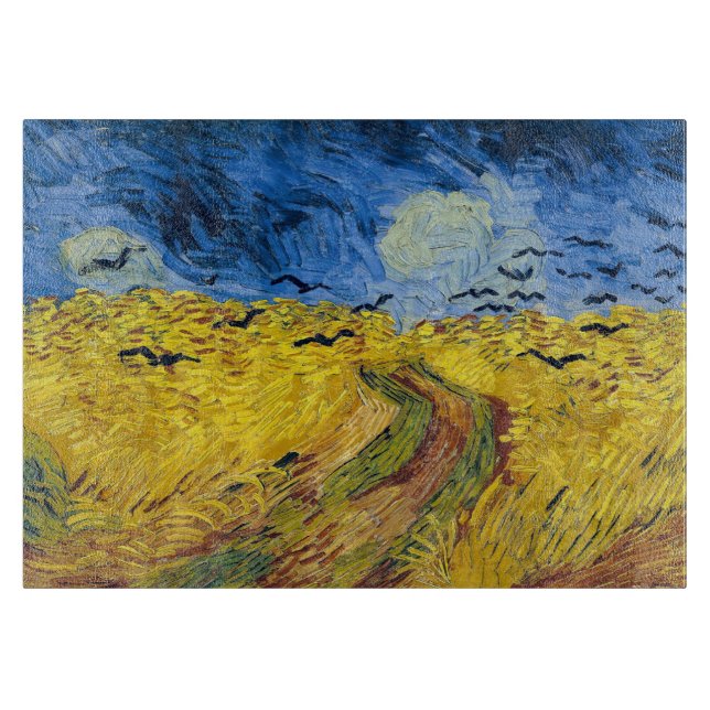 Vincent van Gogh - Spannmål fält med korpar (Framsidan)