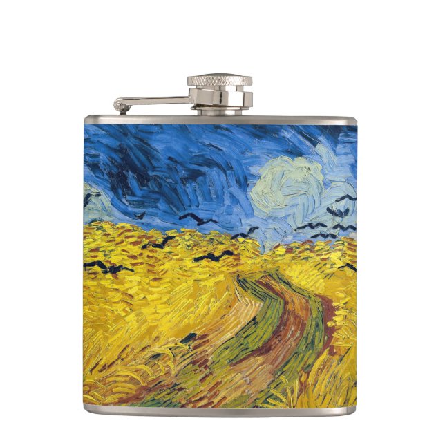 Vincent van Gogh - Spannmål fält med korpar Fickplunta (Framsidan)