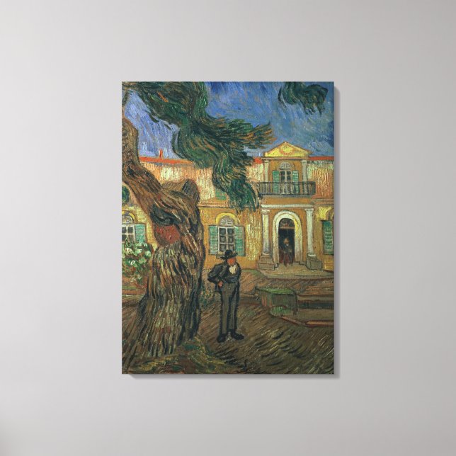 Vincent van Gogh | St. Paul's Hospital, St Remy Canvastryck (Framsida)