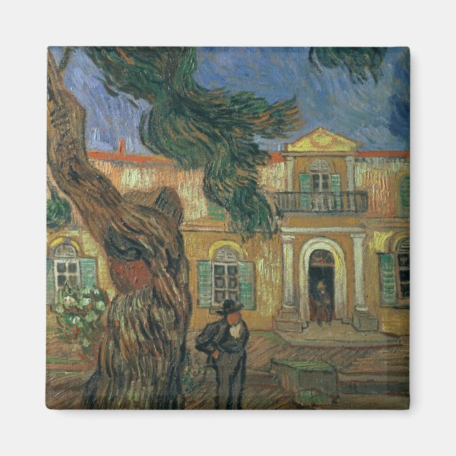Vincent van Gogh | St. Paul's Hospital, St Remy Magnet (Framsidan)
