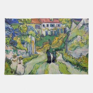 Vincent van Gogh - Stairway på Auvers Kökshandduk