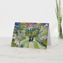 Vincent van Gogh - Stairway på Auvers