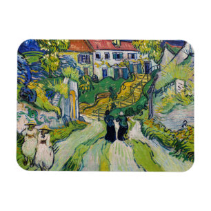 Vincent van Gogh - Stairway på Auvers Magnet