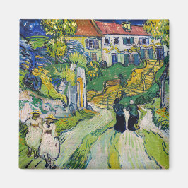 Vincent van Gogh - Stairway på Auvers Magnet