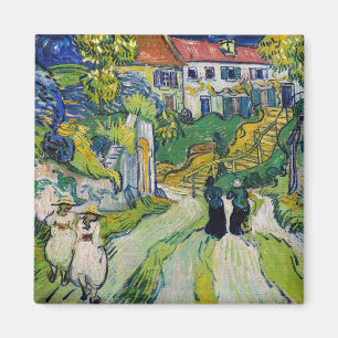 Vincent van Gogh - Stairway på Auvers Magnet