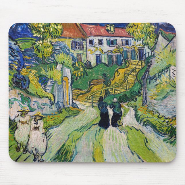 Vincent van Gogh - Stairway på Auvers Musmatta (Framsidan)