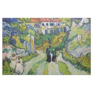 Vincent van Gogh - Stairway på Auvers Tyg