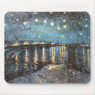 Vincent Van Gogh - Starlight över Rhonen Musmatta