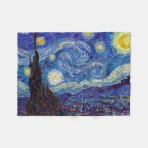 VINCENT VAN GOGH - Starrikväll 1889 Fleecefilt