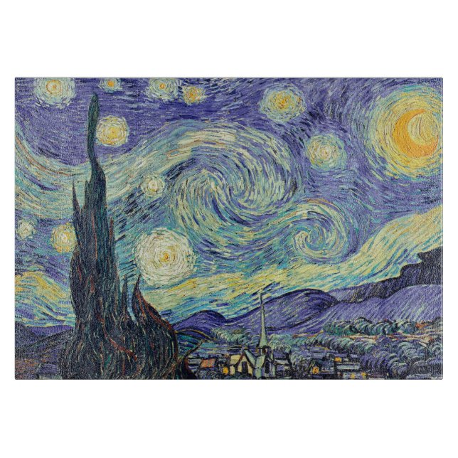Vincent Van Gogh/ Starry Natt (Framsidan)
