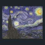 Vincent van Gogh - Starry Natt 2 Poster<br><div class="desc">en något modifierad Vincent van Gogh</div>