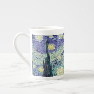 Vincent Van Gogh/ Starry Natt Benporslin Mugg