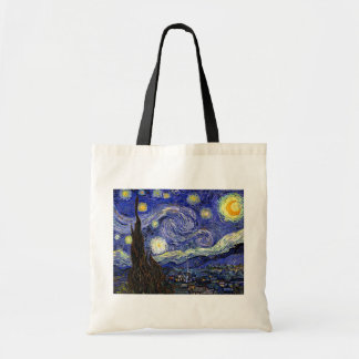 Vincent Van Gogh - Starry Natt Fine Art Tygkasse