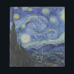Vincent Van Gogh - Starry Natt. Konsfärg Anteckningsblock<br><div class="desc">Vincent Van Gogh - Starry Night-målning. Klassisk teckning från en av världens mest använda berömdar. Snygg färg och snurrar!</div>