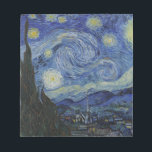 Vincent Van Gogh - Starry Natt. Konsfärg Anteckningsblock<br><div class="desc">Vincent Van Gogh - Starry Night-målning. Klassisk teckning från en av världens mest använda berömdar. Snygg färg och snurrar!</div>