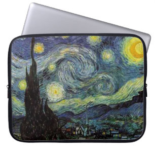 Vincent van Gogh, Starry Natt Laptop Fodral