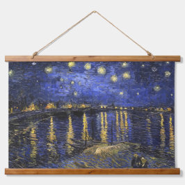 Vincent Van Gogh Starry Natt om Rhone