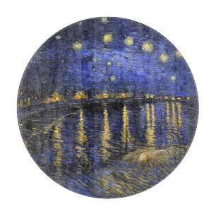 Vincent Van Gogh Starry Natt om Rhone