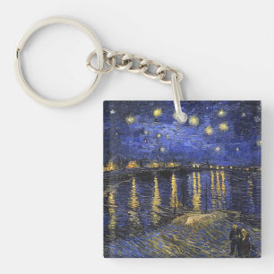 Vincent Van Gogh Starry Natt om Rhone