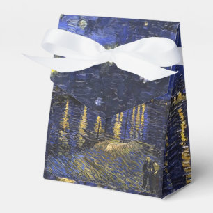 Vincent Van Gogh Starry Natt om Rhone Presentaskar